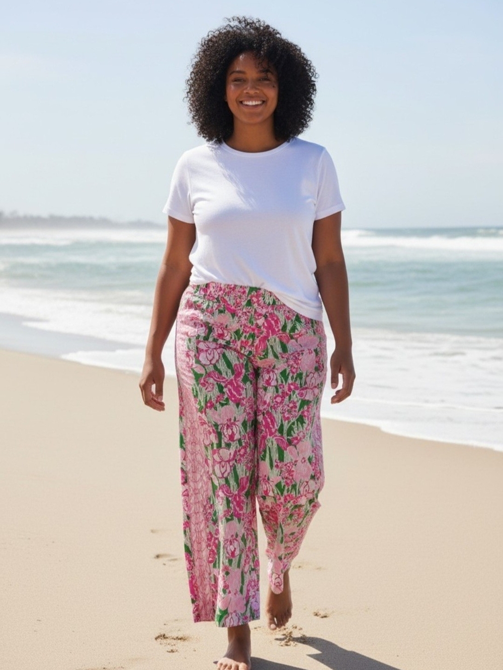 Lilly Pulitzer Womens XXS Bal Harbor Pants Putting Green Hannah Engineered